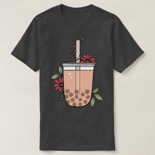 T-shirt Coupe de thé Boba (Design devant)
