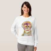 T-shirt Coupe d'ORANG-OUTAN d'aquarelle (Devant entier)