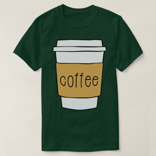 T-shirt Coupe du café (Design devant)