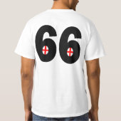 T-shirt Coupe du monde 1966 de l'Angleterre (Dos)