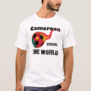 T-shirt Coupe du monde - Cameroun contre le monde