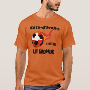 T-shirt Coupe du monde - Côte-d'Ivoire contre le monde