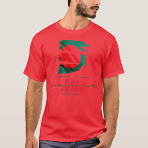 T-shirt Coupe du monde de cricket T20 du Bangladesh