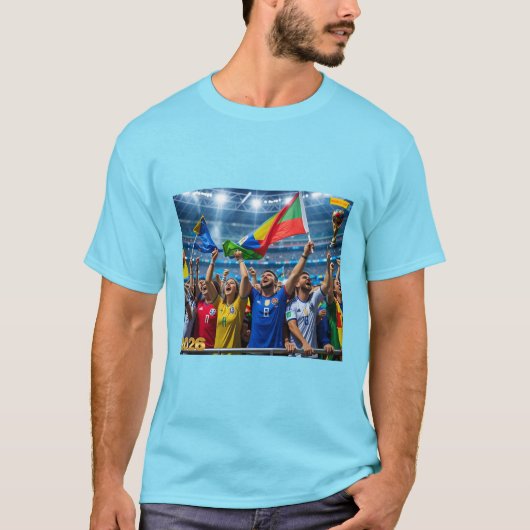 T-SHIRT COUPE DU MONDE DE FIFA 2026 (Devant)