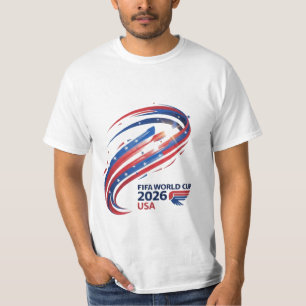 T-Shirt Coupe du Monde de Football 2026