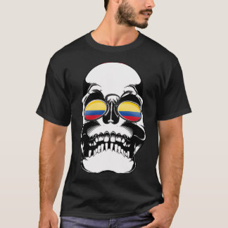 T-shirt Coupe du Monde de Football Nigérian 2018 Crâne