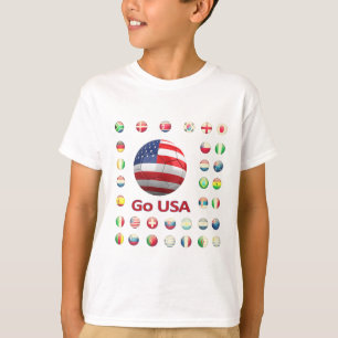 T-shirt Coupe du monde des Etats-Unis Afrique du Sud 2010