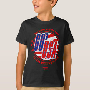 T-shirt Coupe du Monde des Supporters de Football Usa 2026