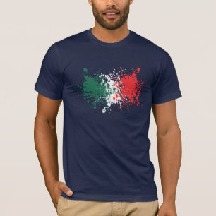 T-shirt Coupe du monde du football : Drapeau de l'Italie
