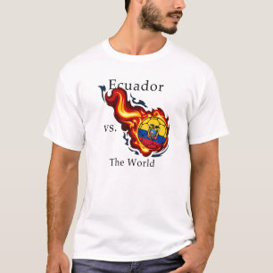 T-shirt Coupe du Monde - Equateur contre Monde