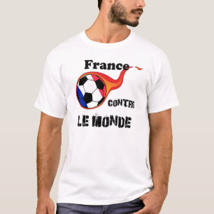 T-shirt Coupe du Monde - France vs Le Monde