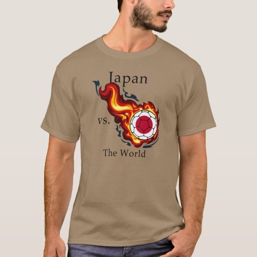 T-shirt Coupe du monde - Japon contre monde (Devant)