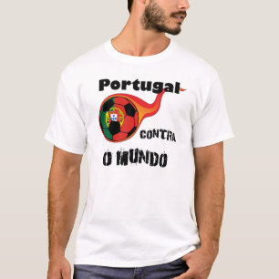 T-shirt Coupe du monde - Portugal contre le monde