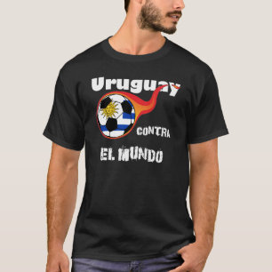 T-shirt Coupe du monde - Uruguay contre. Le monde