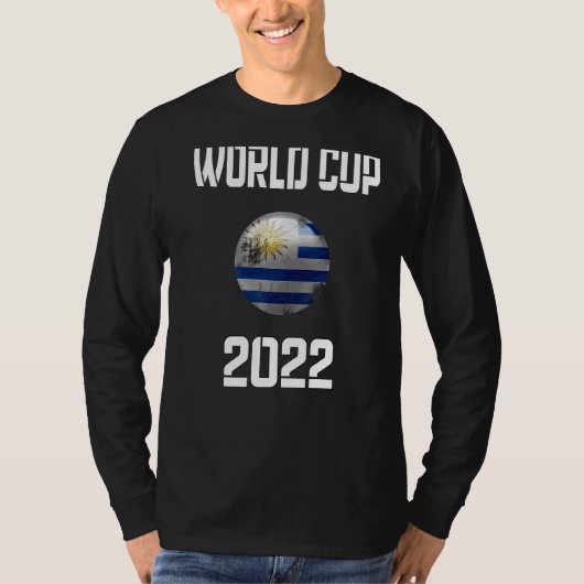 T-shirt Coupe d'Uruguay de football 2022 (Devant)