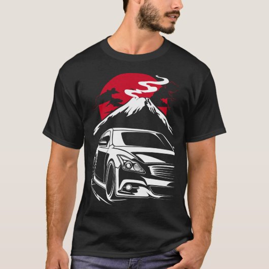 T-shirt Coupe Infiniti G37 (Devant)
