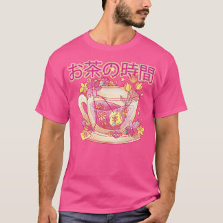 T-shirt Coupe japonaise de thé Kawaii Otaku