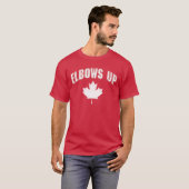 T-shirt Coupe Le Canada. (Devant entier)