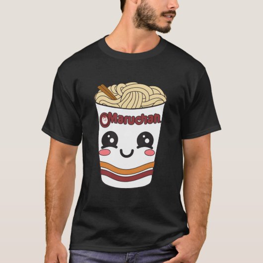 T-shirt Coupe Maruchan Ra Noodle Face (Devant)