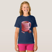 T-shirt Coupe rose et chocolat (Devant entier)