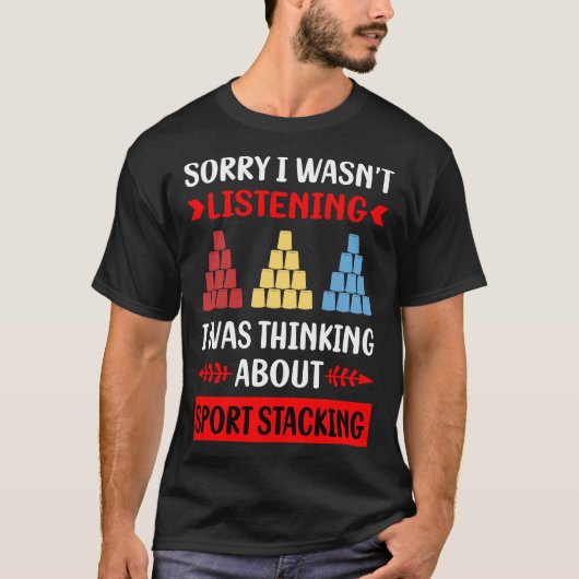 T-shirt Coupe Stacking Sport Stacking Speed Stacking Coupe (Devant)