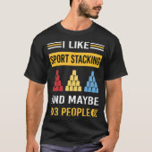 T-shirt Coupe Stacking Sport Stacking Speed Stacking Coupe (Devant)