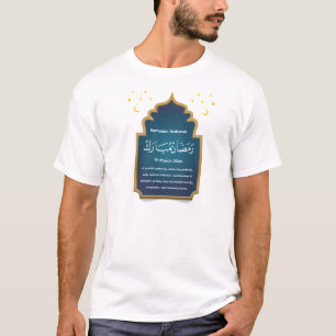 T-shirt Couper Eid Mubarak
