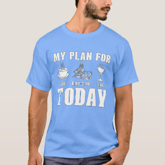 T-shirt Couper Le Cheval Mon Plan Pour Le Cheval De L'Oues