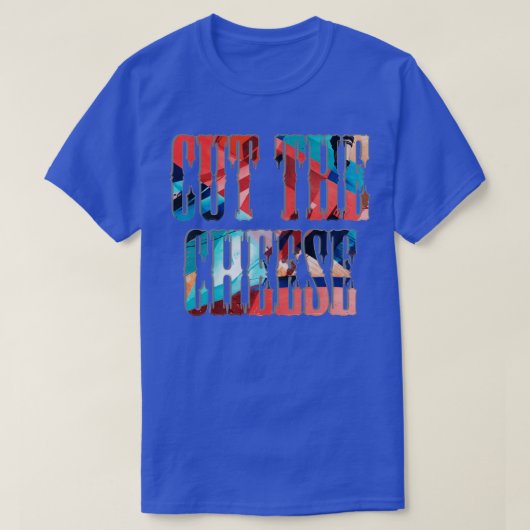 T-shirt Couper le fromage (Design devant)