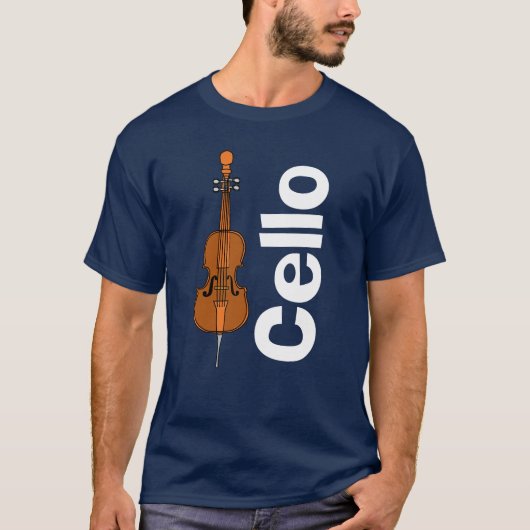 T-shirt Couper le texte blanc vertical (Devant)