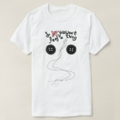 T-shirt Couper les boutons (Design devant)