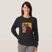 T-shirt Coupes de singes Grimasse Cool singes (Devant entier)