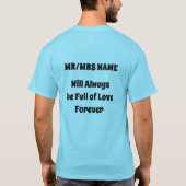 T-shirt couple (Dos)