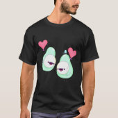 T-shirt couple amour (Devant)