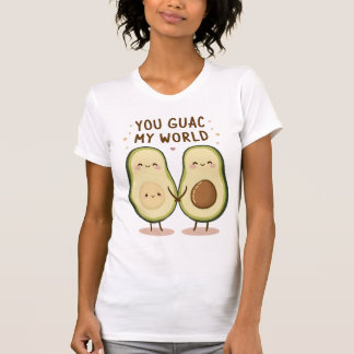 T-shirt Couple Avocado mignon