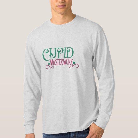 T-shirt Couple Cadeau Cupide (Devant)
