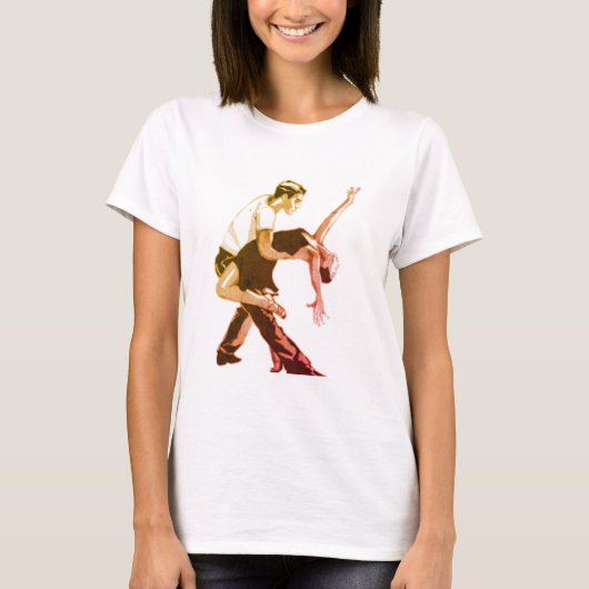 T-shirt couple de danse (Devant)