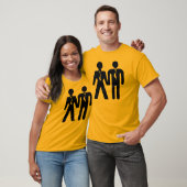 T-shirt couple de garçons (Unisexe)
