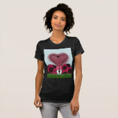 T-shirt Couple de Ladybug mignon (Devant entier)