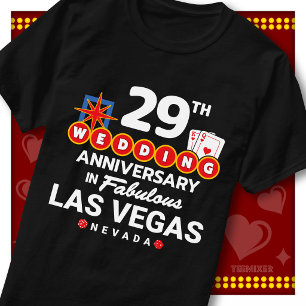 T-shirt Couple de mariage fabuleux de Las Vegas pour leur