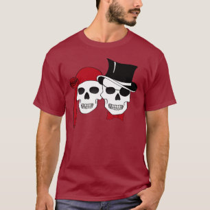 T-shirt couple de pirates