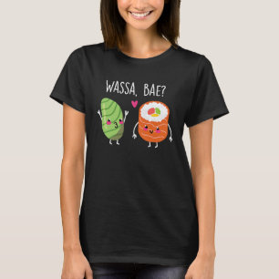 T-shirt Couple de sushi Wassa Bae Wasa