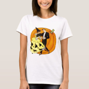 T-shirt Couple d'Halloween
