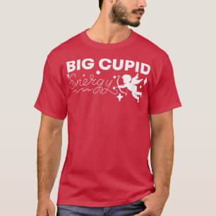 T-shirt Couple Femme Hus Big Cupid Energy Valentines Day