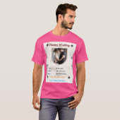 T-shirt Couple Mariage avec Texte Image (Devant entier)