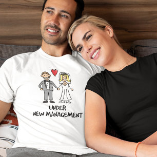 T-shirt Couple mariage - Sous la nouvelle gestion
