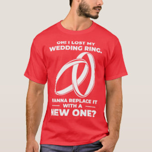 T-shirt Couple Relationship Wedding Ring Pick Up Lines