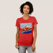 T-shirt Couple Sailing par R.J. Cavaliere (Devant entier)