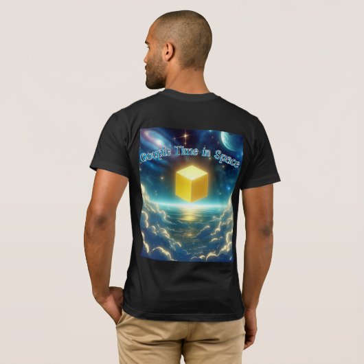 T-shirt Couple Time in Space (Dos entier)