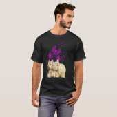 T-shirt Couple Westies Dandelion Valentine's Day (Devant entier)